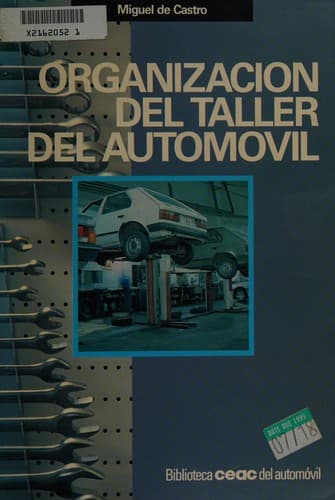 Portada de Organización del taller del automóvil