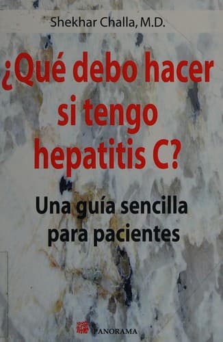 Portada de ¿Qué debo hacer si tengo hepatitis C?