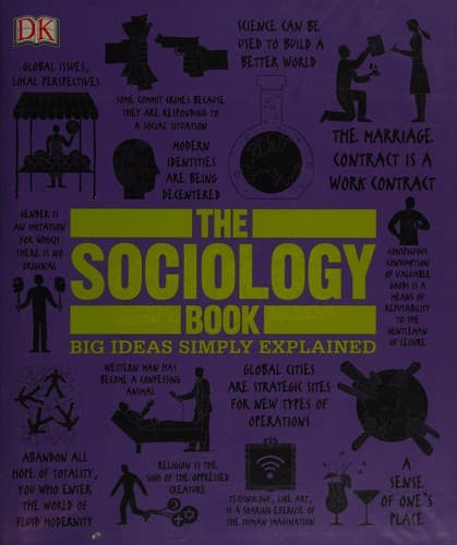Portada de The sociology book