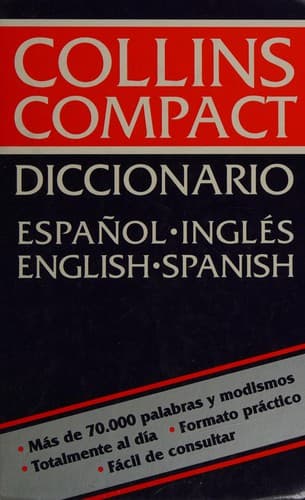 Portada de Collins compact diccionario