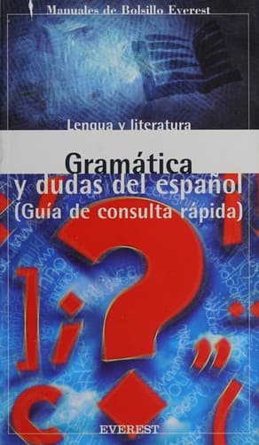Portada de Gramática y dudas del español