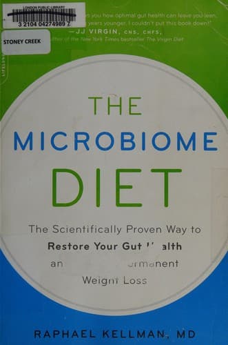 Portada de The microbiome diet