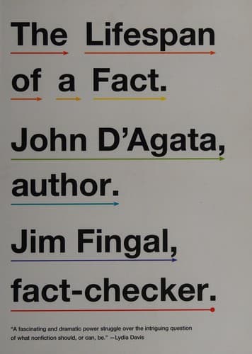 Portada de The lifespan of a fact
