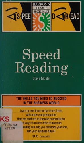 Portada de Speed reading