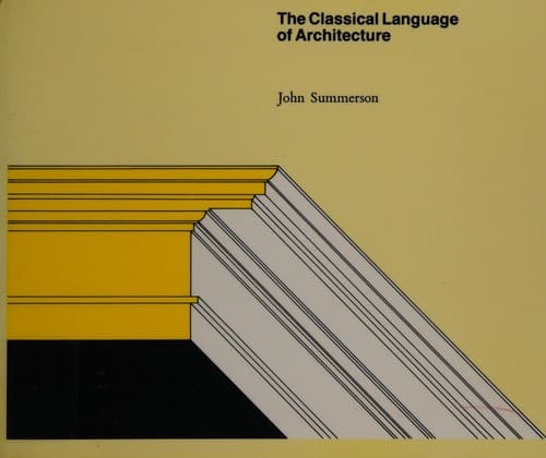 Portada de The Classical Language of Architecture