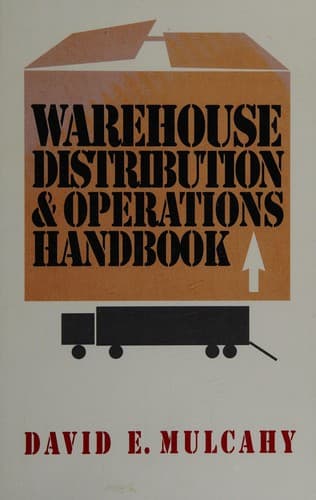 Portada de Warehouse distribution and operations handbook