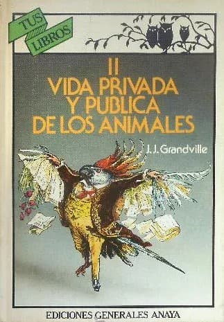 Portada de Vida privada y pública de los animales, Tomo 2