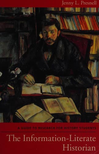 Portada de The information-literate historian
