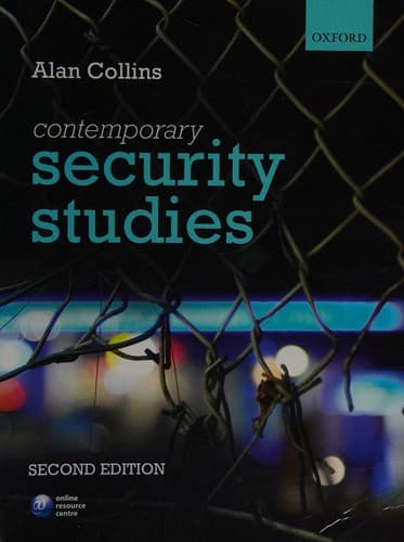 Portada de Contemporary security studies