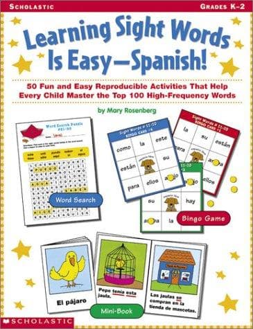 Portada de Learning Sight Words Is Easy - Spanish!