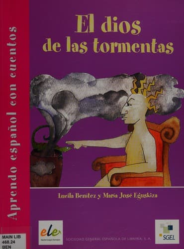 Portada de El dios de las tormentas