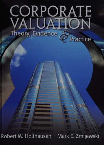 Portada de Corporate valuation