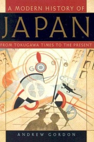 Portada de A Modern History of Japan