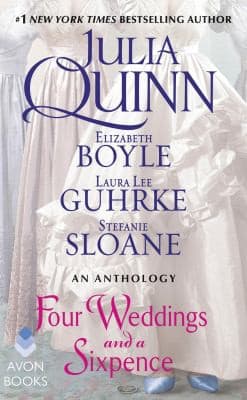 Portada de Four Weddings and a Sixpence