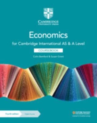 Portada de Cambridge International AS and a Level Economics Coursebook with Digital Access (2 Years)