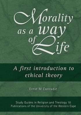 Portada de Morality as a way of life