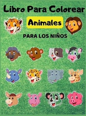 Portada de Libro para Colorear Animales para Los Niños : Animales