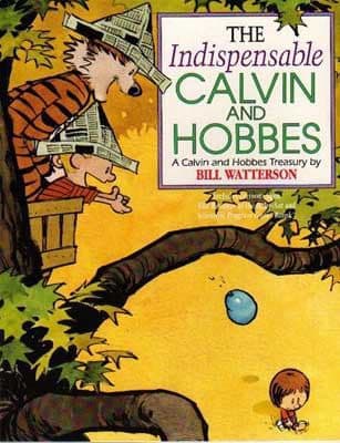 Portada de The Indispensable Calvin and Hobbes