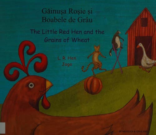 Portada de The Little Red Hen and the grains of wheat