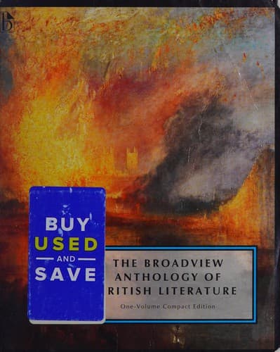 Portada de Broadview Anthology of British Literature