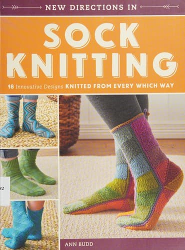 Portada de New directions in sock knitting