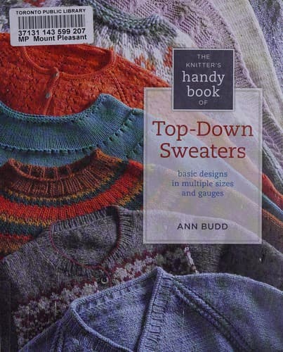 Portada de Knitter's handy book of top-down sweaters