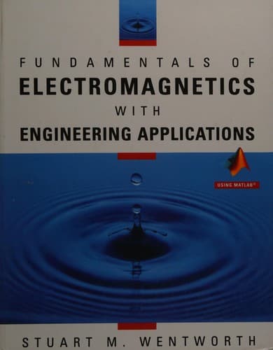 Portada de Fundamentals of electromagnetics with engineering applications