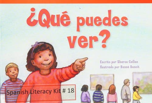 Portada de ¿Qué Puedes Ver?