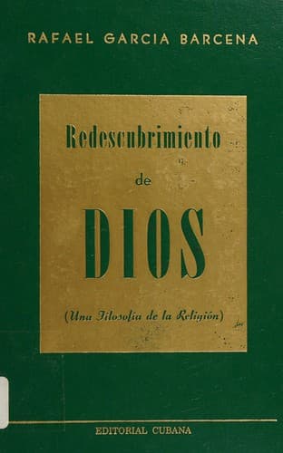 Portada de Redescubrimiento de Dios