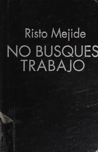 Portada de No busques trabajo