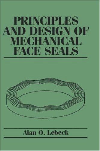 Portada de Principles and design of mechanical face seals