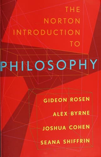 Portada de Norton Introduction to Philosophy