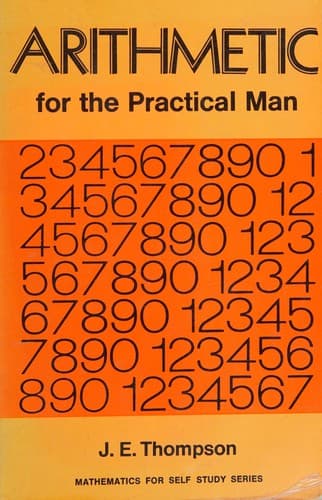 Portada de Arithmetic for the Practical Man