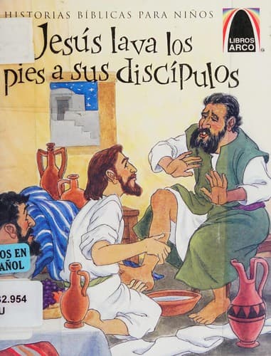 Portada de Jesus Lava Los Pies a Sus Discipulos (Arch Books)