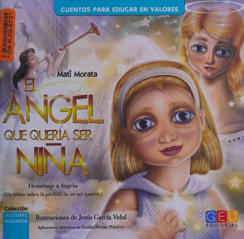 Portada de El ángel que quería ser niña