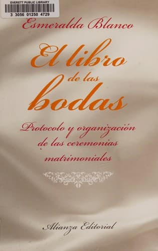 Portada de El libro de las bodas