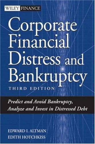 Portada de Corporate financial distress and bankruptcy