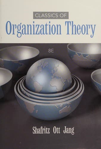 Portada de Classics of Organization Theory