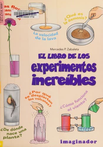 Portada de El libro de los experimentos incredíbles