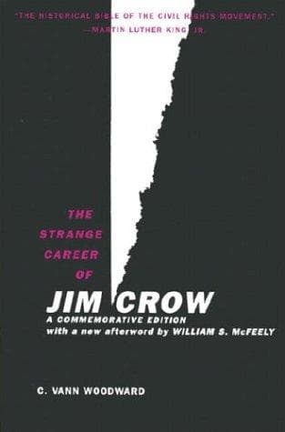 Portada de The strange career of Jim Crow