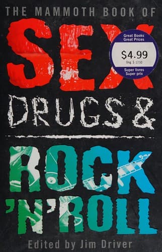 Portada de The mammoth book of sex, drugs and rock 'n' roll