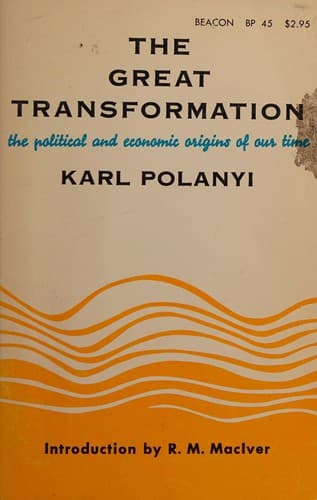 Portada de The great transformation