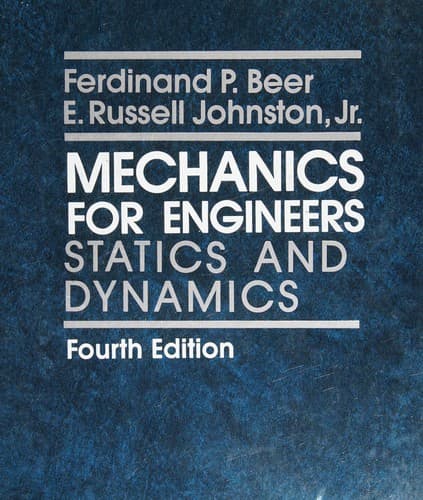 Portada de Mechanics for engineers