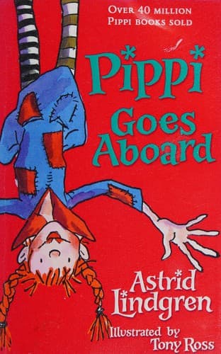 Portada de Pippi goes aboard