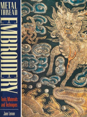 Portada de Metal thread embroidery