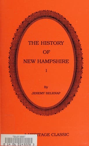 Portada de The History of New Hampshire