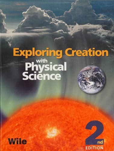 Portada de Exploring creation with physical science