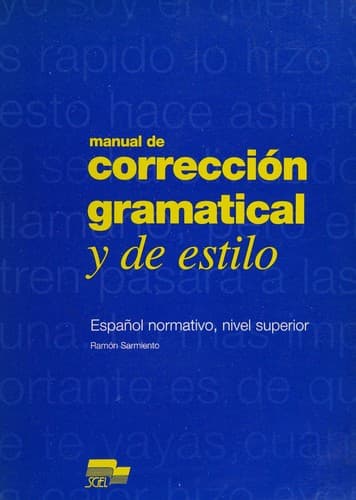 Portada de Manual de corrección gramatical y de estilo