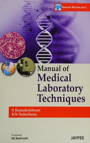Portada de Manual of Medical Laboratory Techniques