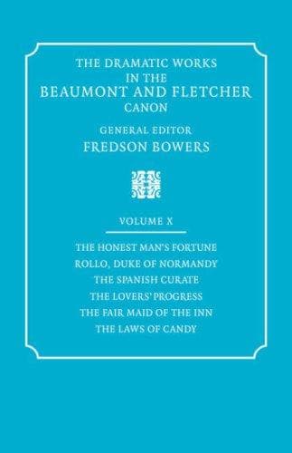 Portada de The Dramatic Works in the Beaumont and Fletcher Canon